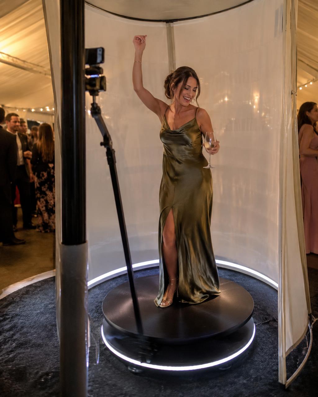 360 video booth experience